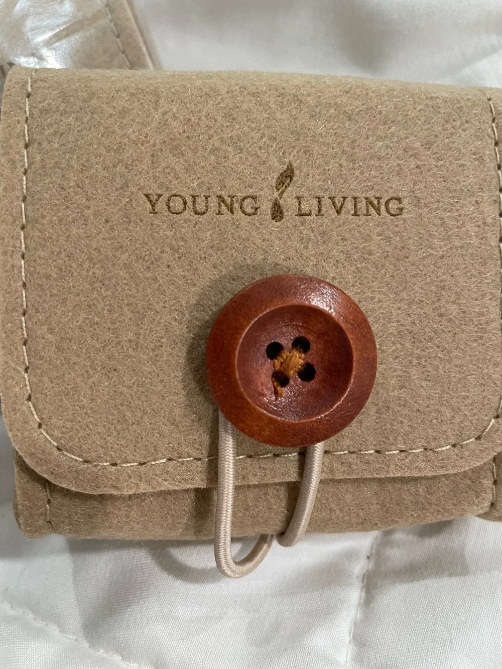 Young Living Button Oil Pouch- Set of 2 BRAND NEW UNOPENED